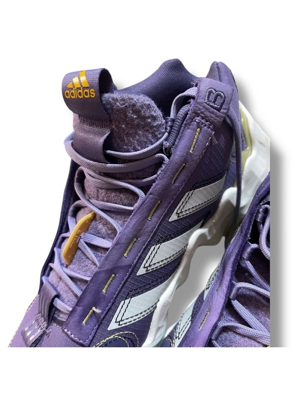 Adidas Exhibit B Candace Parker Mid Basketball Shoes Sneakers Size 10 Women’s - Picture 12 of 12